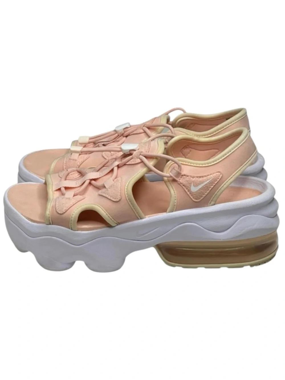 Nike ✔︎ Iconic Air Max Koko Neoprene Platform Sandals ✔︎ Washed Coral ✔︎ 8M 39